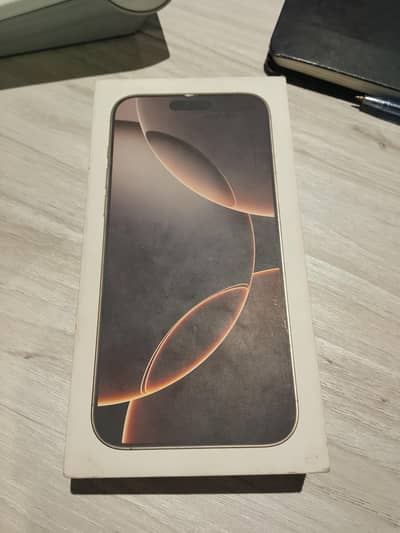 Apple iPhone 16 Pro Max box complete accessories