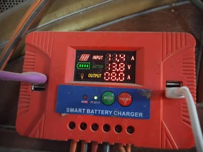solar panel with smart battery charger for sale