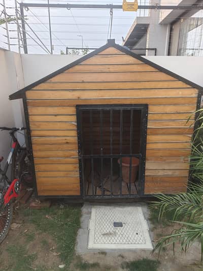 dog sale big size wood and steel house german shepherd
