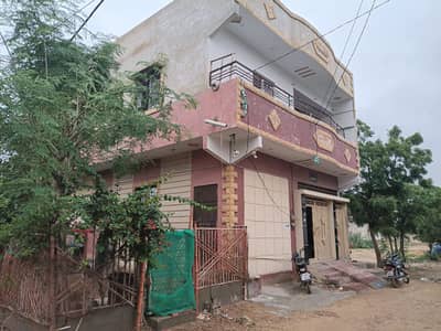 HOUSE 120 SQYD DOUBLE STOREY CORNER WEST OPEN