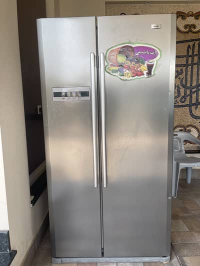 Haeir double door refrigerator | fridge with freezer