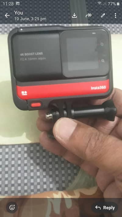insta360 one rs action camera