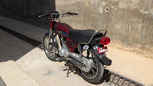 honda cg 125 17/18 model
