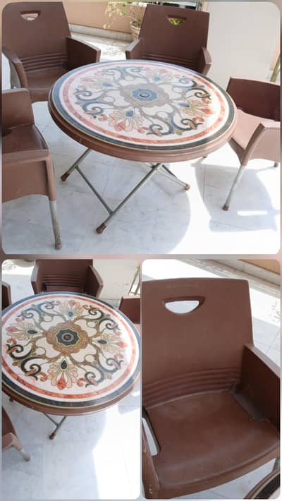 Plastic Dinning Table-Boss