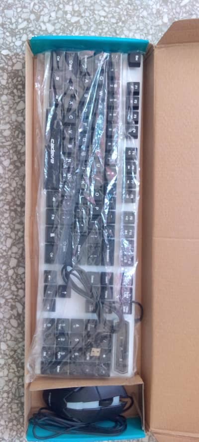 Gaming keyboard and mouse