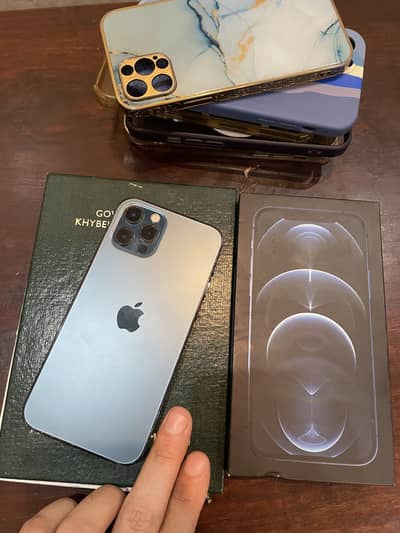 iPhone 12 pro (256 GB) Pacific Blue non-pta