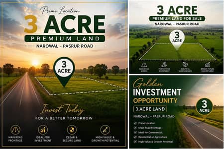 3ACremium Agricultural Land for Sale – A Golden Investment Opportunity