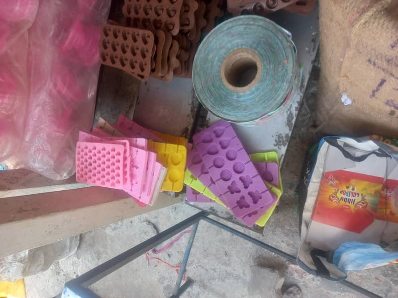 چاکلیٹ جیلی لولی پاپ مشین اینڈ فل سیٹ اپ 4