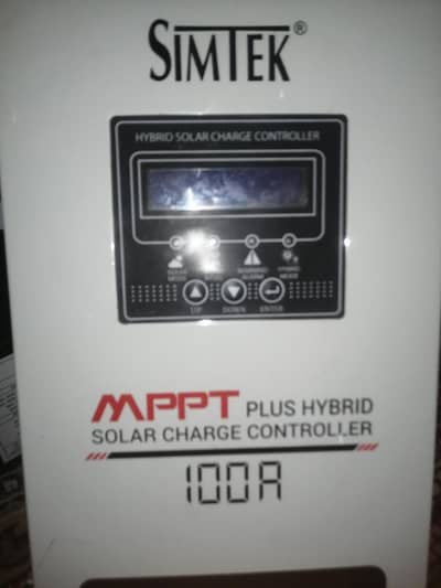 Mppt charge controller hybrid
