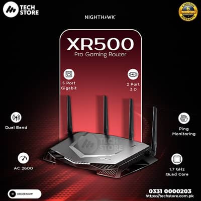 NETGEAR Nighthawk Pro Gaming XR500 Wi-Fi Router