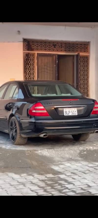 benz E240 2004 facelifted 2008 AMG