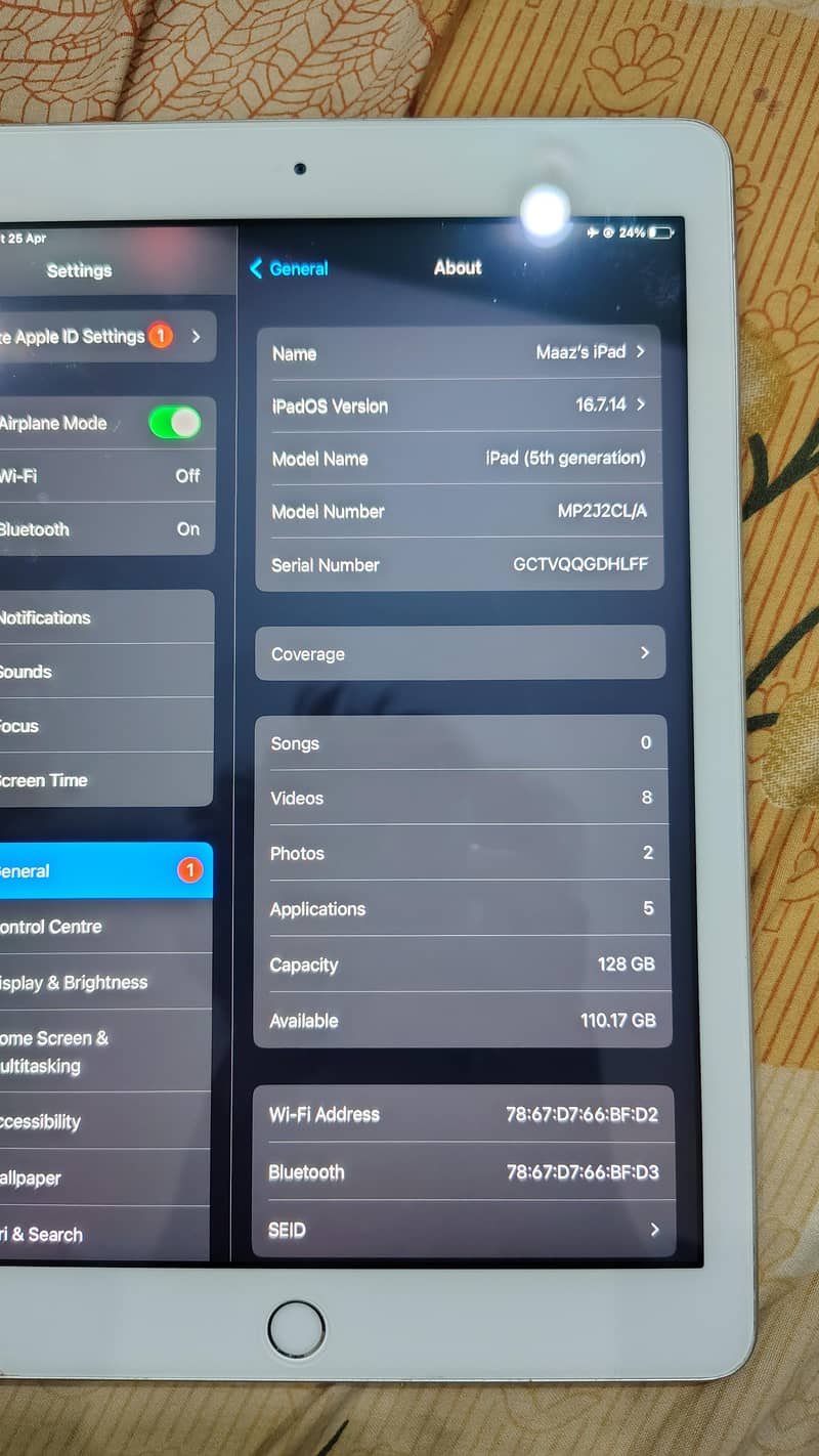 ipad 5th Generation 1