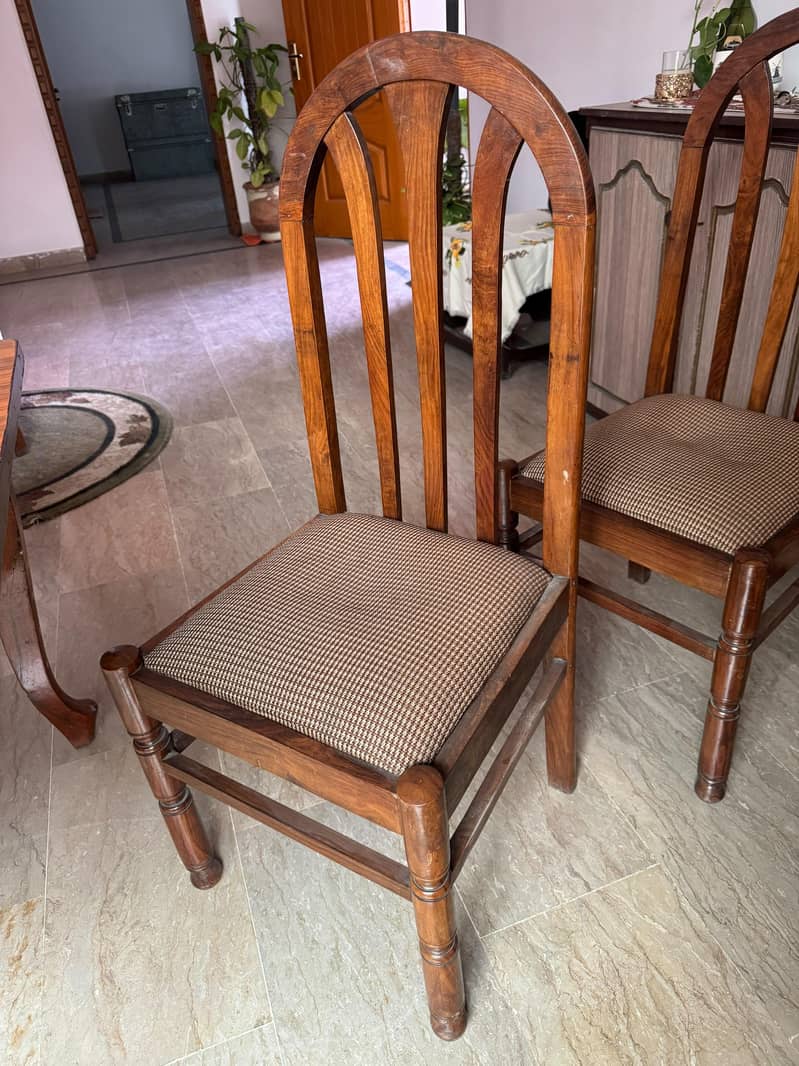 Dining table set for 6 2