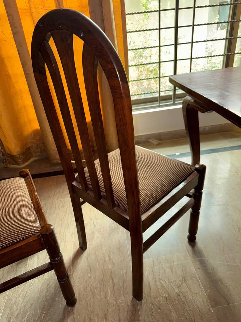 Dining table set for 6 3