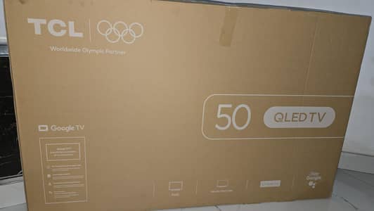 TCL 50S59K QLED Box Pack