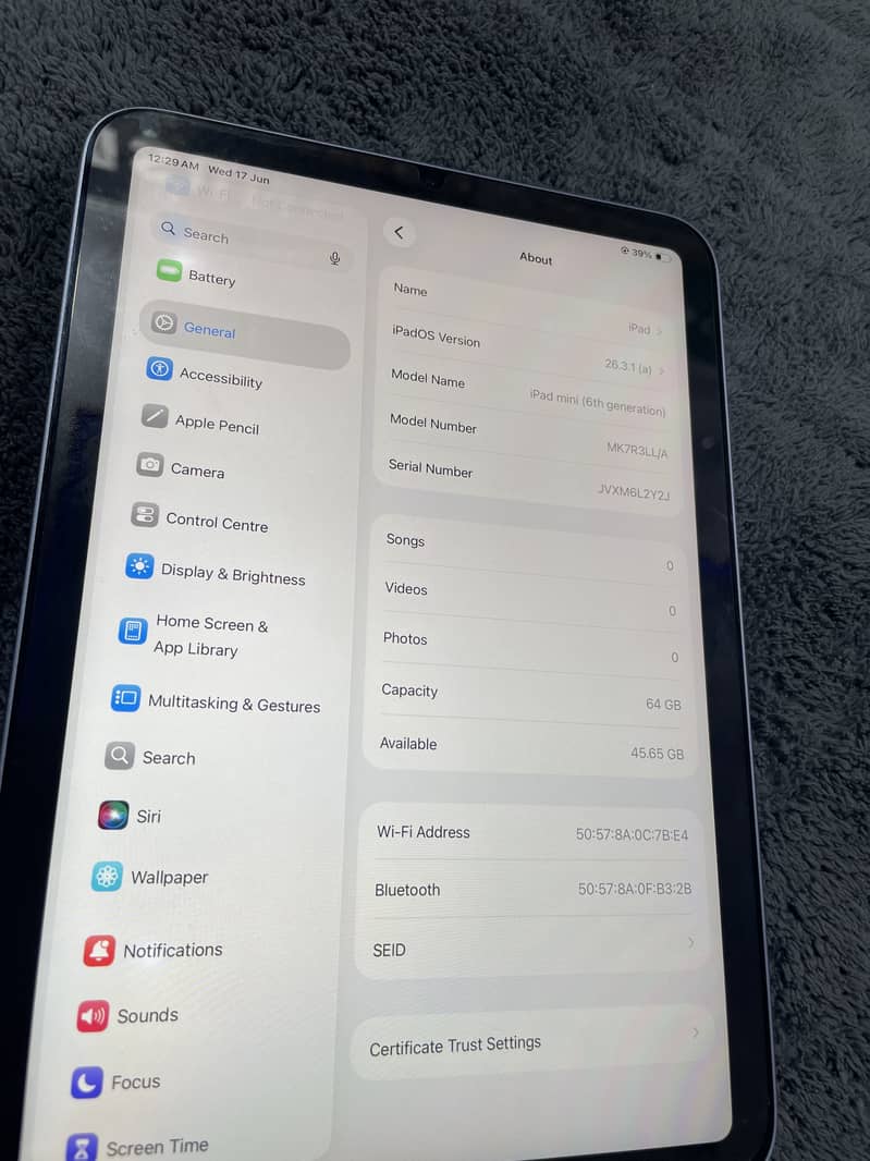 Ipad mini 6 3