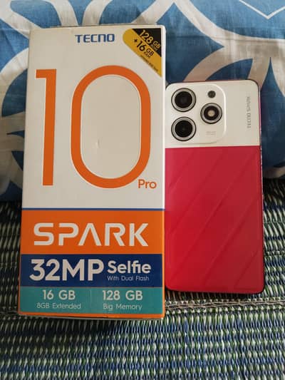 Tecno spark 10 pro 16/128 full box without open repair  03053372873