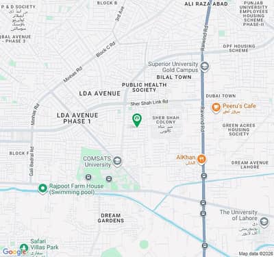 10 MARLA PLOT SEMI COMMERCIAL FACING PARK