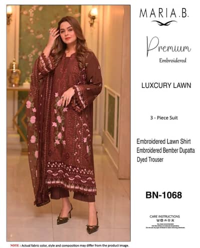 Premium Embroidered Luxury Lawn