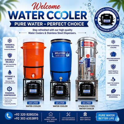 High Quality Water Cooler – Fast Cooling & Hygienic