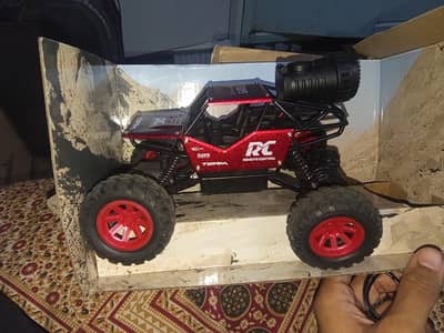 metal body flexible monster truck with steering remote