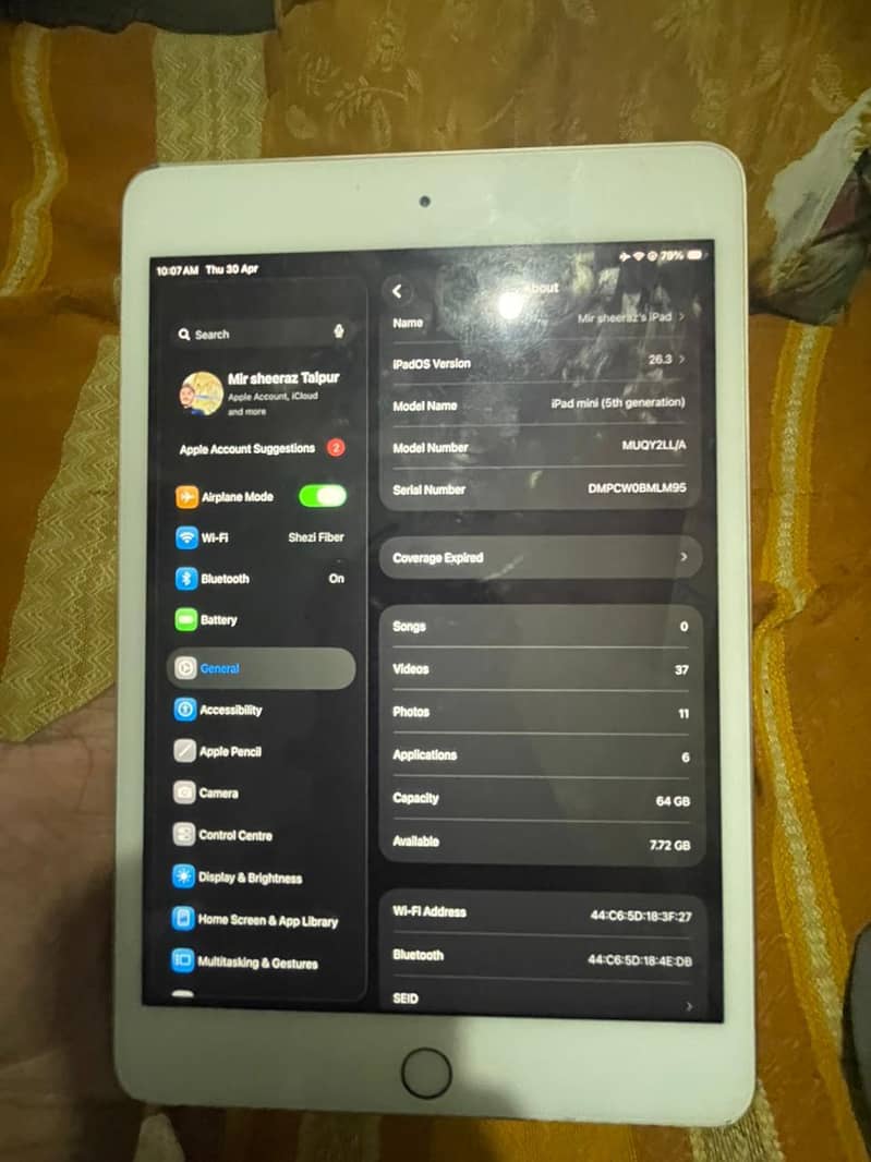 iPad mini 5 0