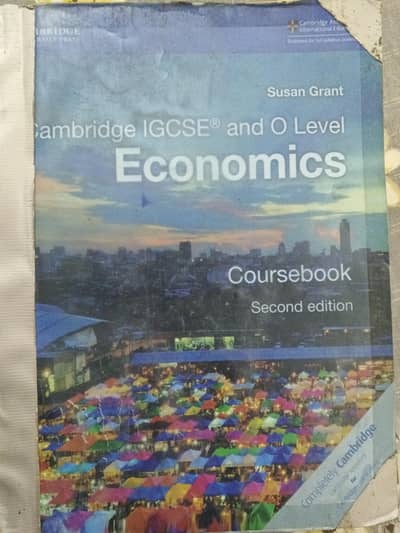 Cambridge Olevels Economics Coursebook Second Edition by Susan Grant