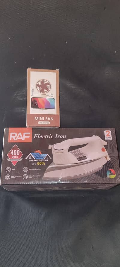 RAF 400W Electric Energy Saving Iron