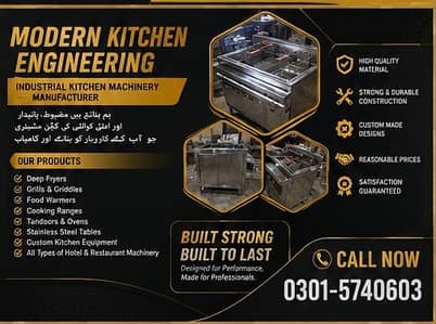 Your Trusted Industrial Kitchen Equipment Partner