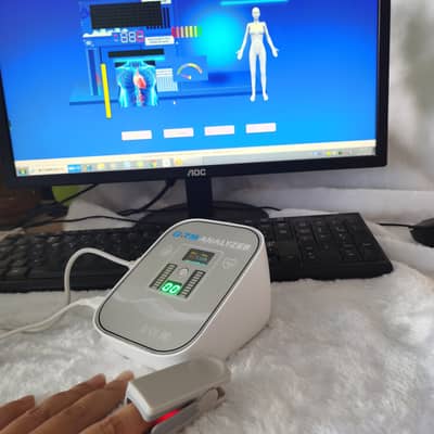 Quantum Analyzer Machine Resonance 3 in 1 Oxygen Saturation Heart Rat