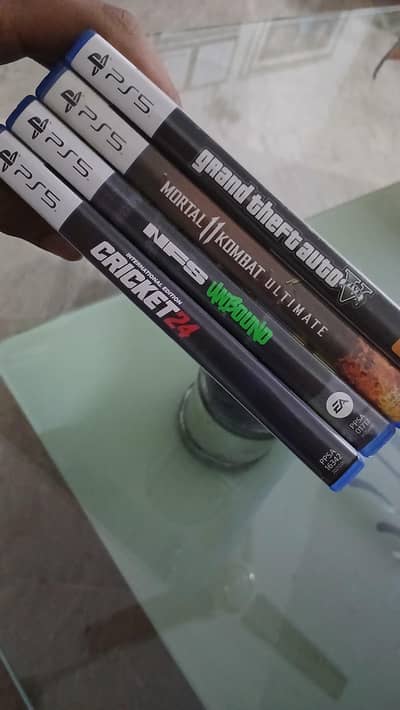cricket 24 nfs unbound gta v ps5 playstation game
