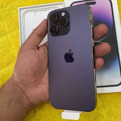 Apple Iphone 14 pro max official pta approved 256gb water pack