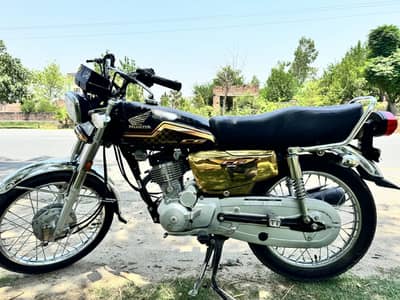 Cd 125 2023/2024 model  golden black colour