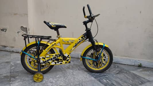 Removable Trywheel kids Bicycle - SCARLET IMPERIAL