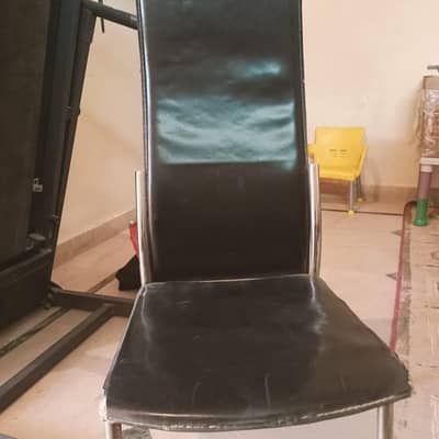 Glass dining study computer table Iron Frame-Gulshan-e-Maymar