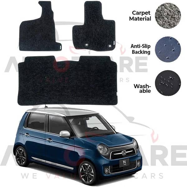 Honda N One Genuine Fitting Carpet Floor Mat 3PCS - Model 2012-2019