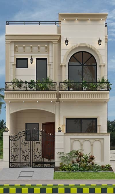 3 Marla House Available On Easy Installment Plan