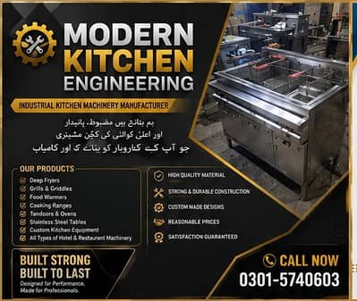 Premium Commercial Kitchen Manufacturing Services