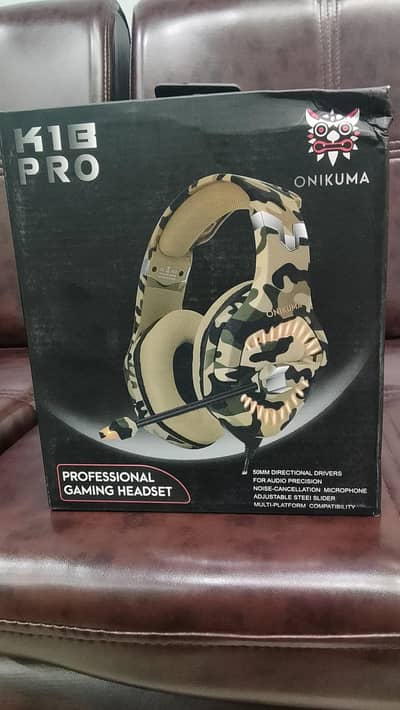 k18 pRo ONIkuMA pRofEssloNAl GAMiNG HEADsET