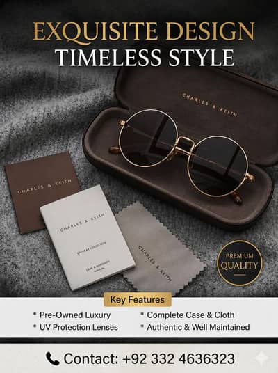 Charles&Keith luxurious Sunglasses
