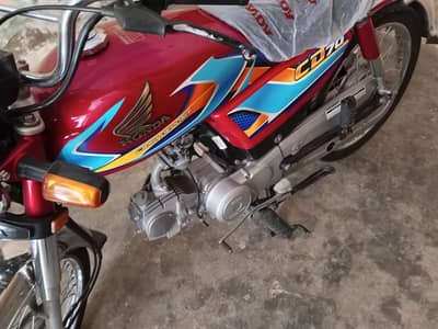 Honda CD70 unregistered applied for 2026