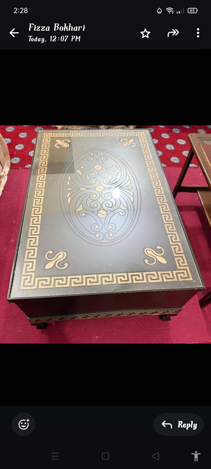Glass table 1