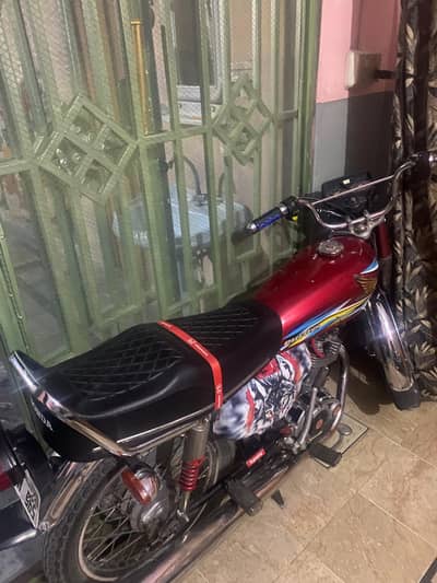 Honda cg 125 urgent sale.