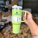 Stanley Style 40oz (1200ML) Insulated Tumbler with handle and straw