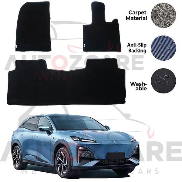 Changan Deepal S07 Genuine Fitting Carpet Floor Mat 3PCS - Model 2024-2025
