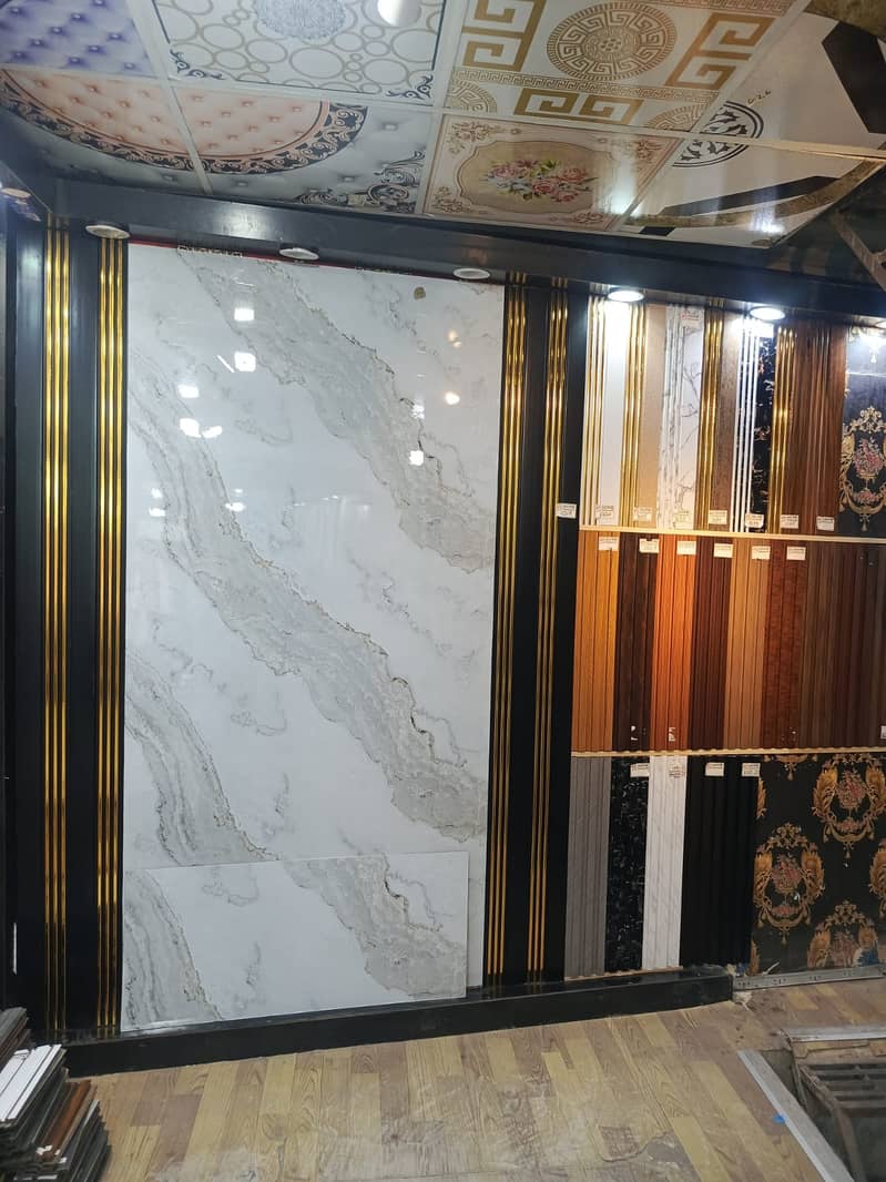 Wpc fluted panel-Solid panel-Flexible marble sheet-Wallpanel-Wallpaper 18