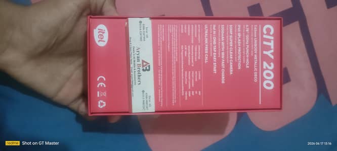 Itel city 200