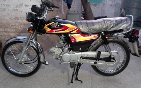 Cd 70 new Argent Sale with ppf all bike
