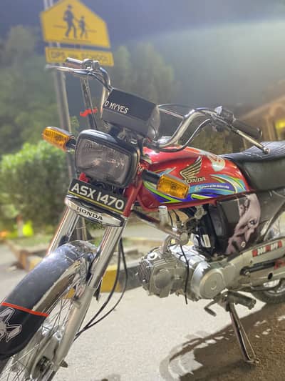 Honda 70 23/24 total janion urgent sale krni ha 03144892963