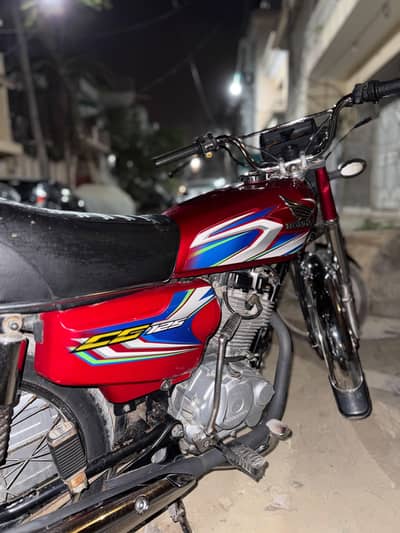 Honda CG 125 Karachi Number 2022